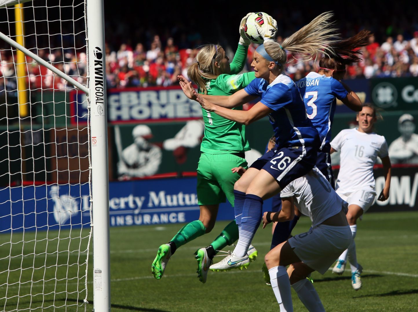 US Women's National Soccer Team vs New Zealand